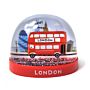 Large Collectable Snow Storm - London Souvenir London Bus