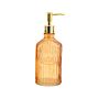 Orange Glass Soap Dispenser