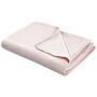 Weighted Blanket Cover Pink Polyester Fabric 100 X 150 Cm Solid Pattern