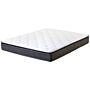 Pocket Spring Mattress White With Grey Bamboo Fabric Latex King Size 5ft3 Medium Firm