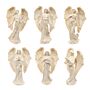 Decorative Cream Angel Standing 17cm Figurine