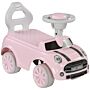 Aiyaplay Foot To Floor Ride On Car Sliding Car W/ Air Horn, Anti-over-backwards, 18 To 36 Months - Pink