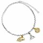 Harry Potter Silver Plated Charm Bracelet