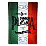 Metal Wall Sign - Pizza Italy