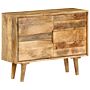 Vidaxl Sideboard Solid Mango Wood 90x30x69 Cm