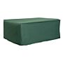 Outsunny 600d Garden Furniture Cover Outdoor Garden Rattan Furniture Protection Oxford Patio Set Cover Waterproof Anti-uv Green 205 X 145 X 70cm