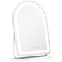 Homcom Led Vanity Mirror With Lights, 43 X 59cm Lighted Makeup Mirror With 3 Colour, 360° Rotation, Touch Screen, For Bedroom And Dressing Room, White