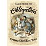 Vintage Metal Sign - Alice In Wonderland - Obligation