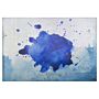 Area Rug Multicolour Fabric 160 X 230 Cm Paint Splatter Print Abstract