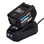 Jcb 18v 5.0ah Lithium-ion Battery And 2.4a Fast Charger | 21-50libtfc