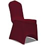 Vidaxl 100 Pcs Stretch Chair Covers Bordeaux