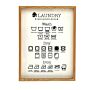 Laundry Care Symbol Guide In Frame