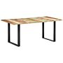 Vidaxl Dining Table 180x90x76 Cm Solid Reclaimed Wood