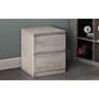 Jupiter 2 Drawer Bedside Grey Oak