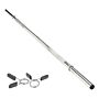 Body Revolution Straight Barbell Bar - 1" Standard 1.4m