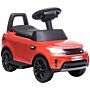 Aiyaplay 2 In 1 Land Rover Licensed 6v Kids Electric Ride On Car Sliding Car W/ Headlights Music, For 18-60 Months Red | Aosom Uk