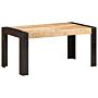 Vidaxl Dining Table 160x80x76 Cm Solid Mango Wood