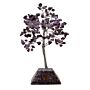 Gemstone Tree With Orgonite Base - 160 Stone - Amethyst