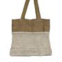 Pure Soft Jute And Cotton Mesh Bag - Natural