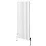 Oval Column Radiator & Valves - 1600mm X 600mm – White