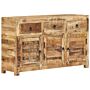 Vidaxl Sideboard 110x30x65 Cm Solid Wood Mango