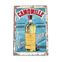 Vintage Metal Sign - Retro Advertising, Camomile Liqueur