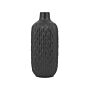 Decorative Table Vase Black Stoneware 31 Cm