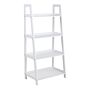 Wally Bookcase With 4 Shelves In White