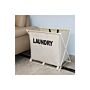 Large Folding Laundry Basket Lightweight Waterproof Bathroom Hamper