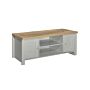 Highgate Large Tv Unit Grey & Oak