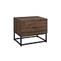 Houston 2 Drawer Bedside Walnut