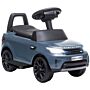 Aiyaplay 2 In 1 Land Rover Licensed 6v Kids Electric Ride On Car Sliding Car W/ Headlights Music, For 18-60 Months Light Blue | Aosom Uk