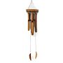 Bamboo Windchime - Natural Finish - 6 Large Tubes