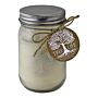 Tree Of Life Fragranced Candle In Glass Jar With Lid