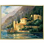 Scenic Italy Iii By Allayn Stevens - Framed Canvas