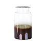 Flower Vase Iridescent Glass 30 Cm Handmade Home Decoration