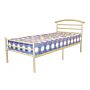 Brenington 4 Foot Bed Silver