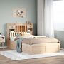 Vidaxl Bed Frame Without Mattress 120x190 Cm Small Double Solid Wood Pine