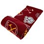 West Ham United Fc Historic Crests Fleece Blanket