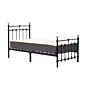 90cm Atlas Bed Black Black