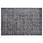 Area Rug Grey And Silver Viscose 140 X 200 Cm Living Room Rug