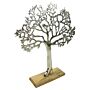 Large Silver Tree Ornament 42cm