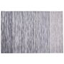 Rug Light Grey Wool And Polyester 200 X 300 Cm Hand Woven