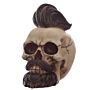 Fantasy Hipster Mohican Skull Ornament