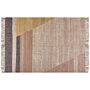 Area Rug Carpet Brown Jute Geometric Pattern 160 X 230 Cm Cm