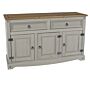 Corona Grey Medium Sideboard