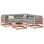 Vidaxl 6 Piece Garden Sofa Set Solid Wood Douglas Fir