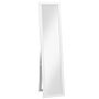 Homcom Rustic Full Length Mirror, Hanging And Freestanding Floor Mirror, Farmhouse Decorative Wall Mirror, 157 Cm, White