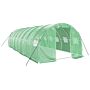 Vidaxl Greenhouse With Steel Frame Green 24 M² 8x3x2 M