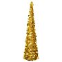 Vidaxl Pop-up Artificial Christmas Tree Gold 180 Cm Pet